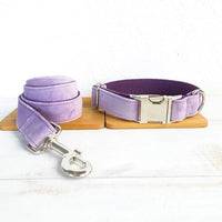 HKM-2067389 Light Purple Polyester Drawstring Traction Belt Set in Thick Velvet - Sizes XS to XL