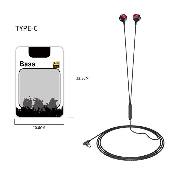 HKM-206803 C20 Wired In-Ear Headset with Microphone and TPE Cable, 20-20000 Hz Frequency Response, 32 Ohm Impedance