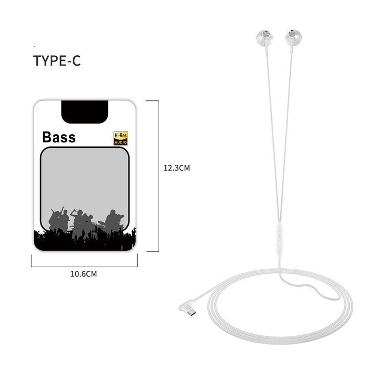 HKM-206803 C20 Wired In-Ear Headset with Microphone and TPE Cable, 20-20000 Hz Frequency Response, 32 Ohm Impedance