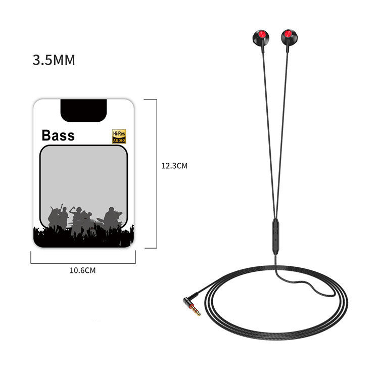 HKM-206803 C20 Wired In-Ear Headset with Microphone and TPE Cable, 20-20000 Hz Frequency Response, 32 Ohm Impedance