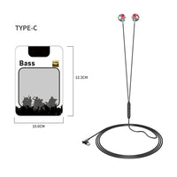 HKM-206803 C20 Wired In-Ear Headset with Microphone and TPE Cable, 20-20000 Hz Frequency Response, 32 Ohm Impedance