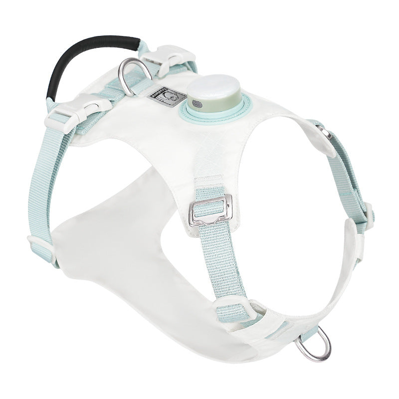 HKM-2068669 LED Dog Chest Harness with Traction for Outdoor Night Safety