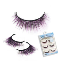 HKM-206995 Instant-Setting Waterproof False Eyelashes - Easy Application with No Glue Required
