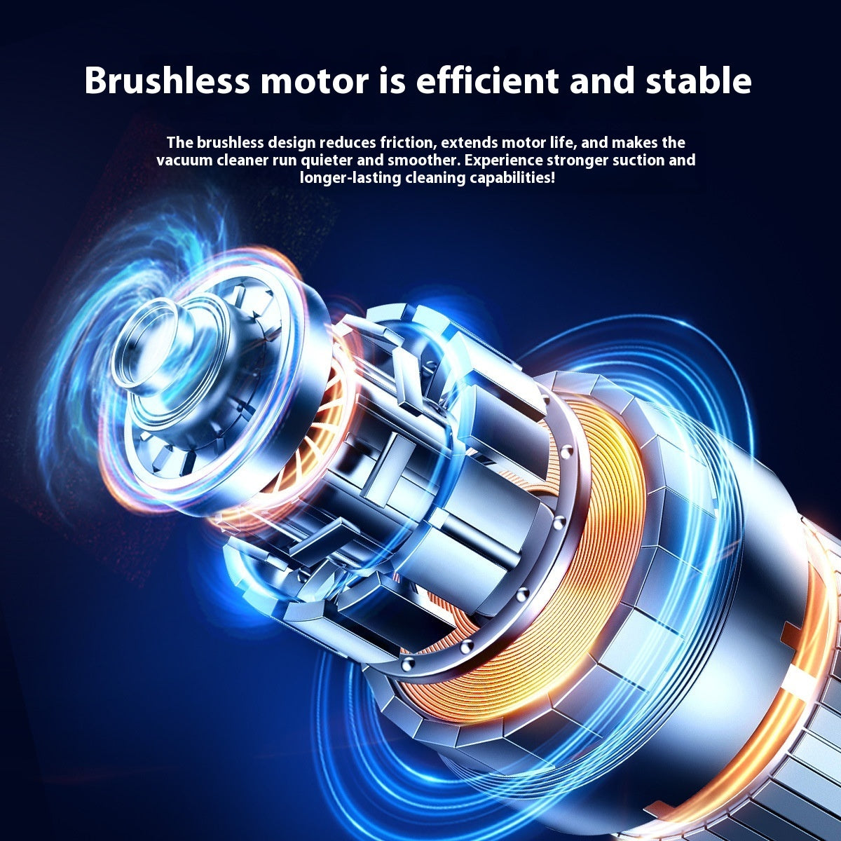 HKM-2070973 Portable Handheld Vacuum Cleaner for Pet Fur with Brushless Motor and Long Battery Life