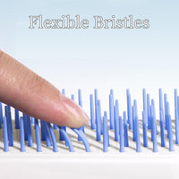 HKM-2072637 Gentle Grooming Brush for Small Dogs and Puppies with Dual-Sided Design