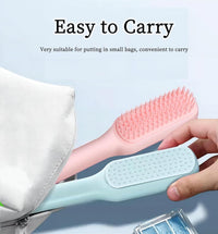 HKM-2072637 Gentle Grooming Brush for Small Dogs and Puppies with Dual-Sided Design