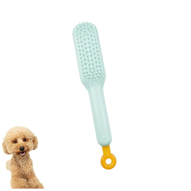 HKM-2072637 Gentle Grooming Brush for Small Dogs and Puppies with Dual-Sided Design