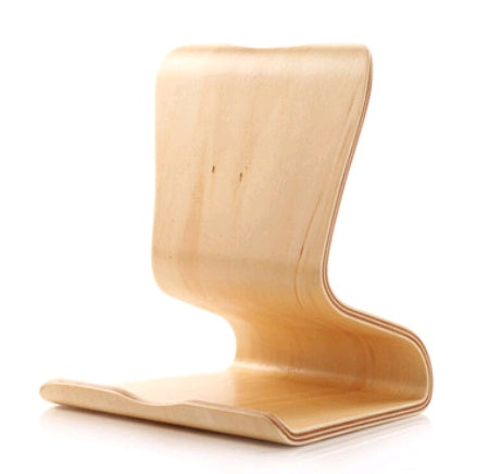 HKM-207315 Bamboo Wood Adjustable Tablet and Phone Stand for iPad and Mobile Devices