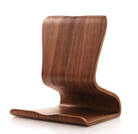 HKM-207315 Bamboo Wood Adjustable Tablet and Phone Stand for iPad and Mobile Devices