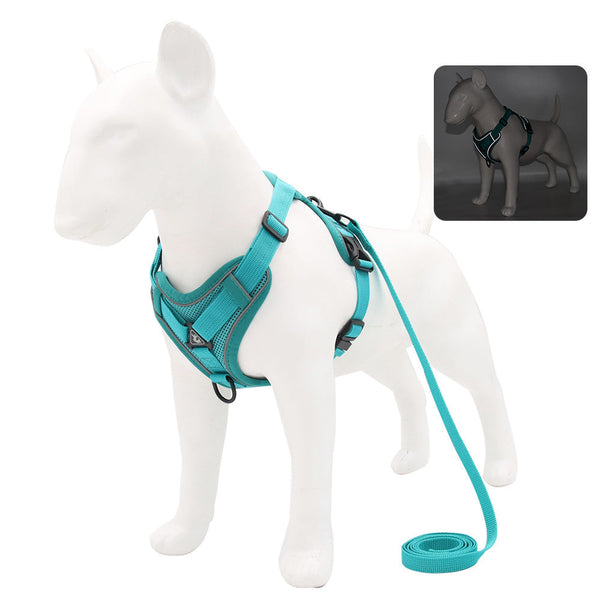 HKM-2074429 Comfortable Vest-Style Pet Leash with Adjustable Rope for Small to Medium Dogs