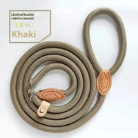 HKM-2074941 Durable Nylon Dog Walking Training Rope - Various Colors & Lengths Available