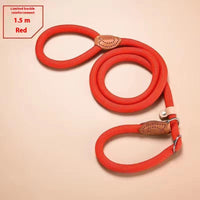 HKM-2074941 Durable Nylon Dog Walking Training Rope - Various Colors & Lengths Available
