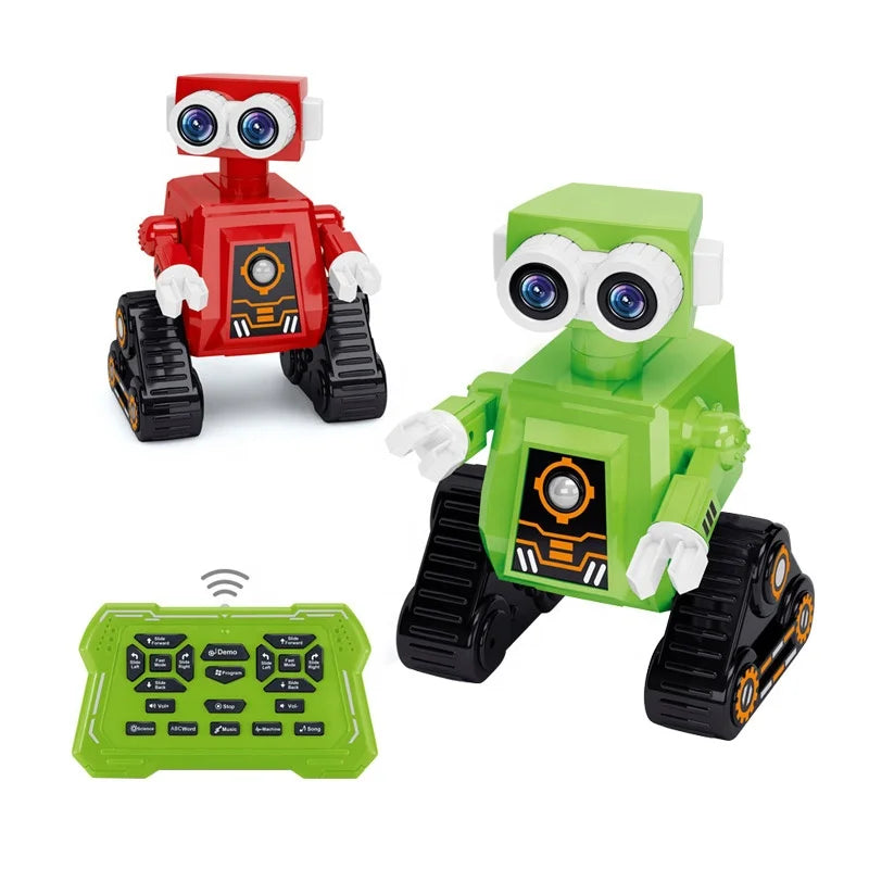 HKM-207571 Educational Remote Control Electric Puzzle Robot Toy for Kids, Ages 0 to 14+