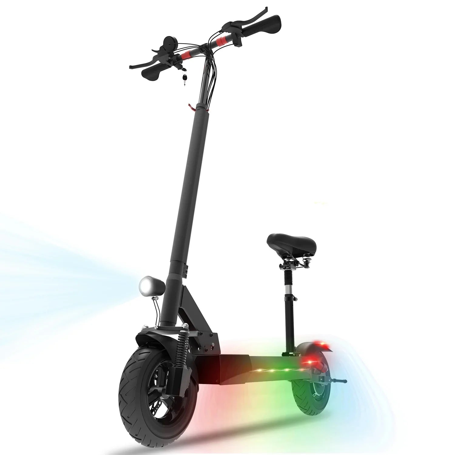 HKM-207635 Folding Electric Scooter with Seat, 1200W Motor, 35-Mile Range, Max Speed 31.5 MPH