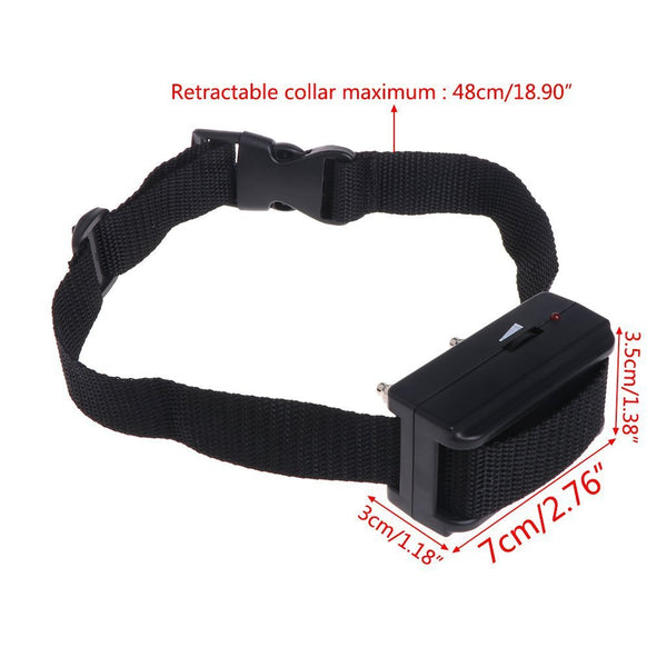 HKM-2077117 Automatic Bark Control Electric Shock Collar for Dogs with Retractable Design
