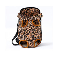 HKM-2077373 Pet Backpack Carrier Bag in Color Striped, Leopard Print, Camouflage, and Denim Designs