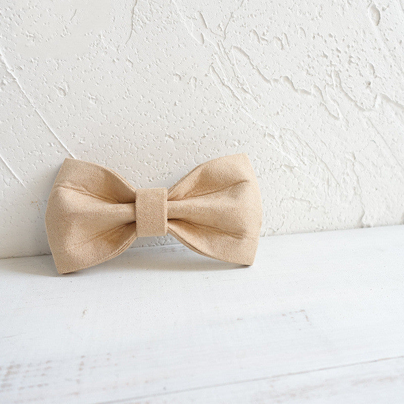 HKM-207763 Handmade Polyester Pet Bow Tie for Dogs in Various Sizes