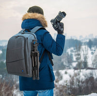 HKM-207827 Waterproof Outdoor Camera Backpack with Dual Shoulder Straps and Multiple Compartments
