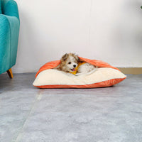 HKM-2079549 Removable & Washable Bite-Resistant Pet Sleeping Bag in Various Colors and Sizes