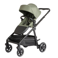 HKM-207955 Luxury 3-in-1 Double Stroller Newborn Baby Stroller with One-Hand Adjustable Backrest and Double Seat Capability