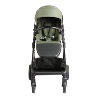 HKM-207955 Luxury 3-in-1 Double Stroller Newborn Baby Stroller with One-Hand Adjustable Backrest and Double Seat Capability