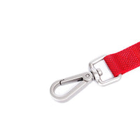 HKM-2080701 Foam Traction Belt for Dogs - Nylon + Metal + Plastic, Available in Blue, Red, Army Green, Silver Gray, 15mm or 25mm Width, 180cm Length