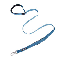 HKM-2080701 Foam Traction Belt for Dogs - Nylon + Metal + Plastic, Available in Blue, Red, Army Green, Silver Gray, 15mm or 25mm Width, 180cm Length