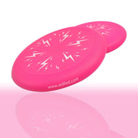 HKM-2081725 LED Silicone Luminous Dog Training Toy - 20CM & 16CM, Pink