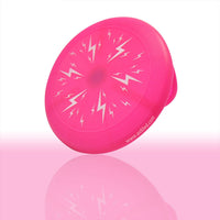 HKM-2081725 LED Silicone Luminous Dog Training Toy - 20CM & 16CM, Pink