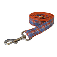 HKM-2082877 Stylish Orange Mesh Dog Collar with Alloy Buckle and Bow Accent