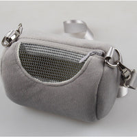 HKM-2083133 Portable Backpack for Hamster with Non-Woven Lining and Zipper Pocket, 12x7x7 cm & 19x12x11 cm