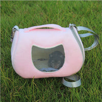 HKM-2083133 Portable Backpack for Hamster with Non-Woven Lining and Zipper Pocket, 12x7x7 cm & 19x12x11 cm