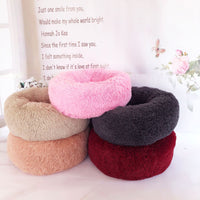 HKM-2084925 Round Longhair Cat Litter - Various Sizes Available in Blue Cloth Material