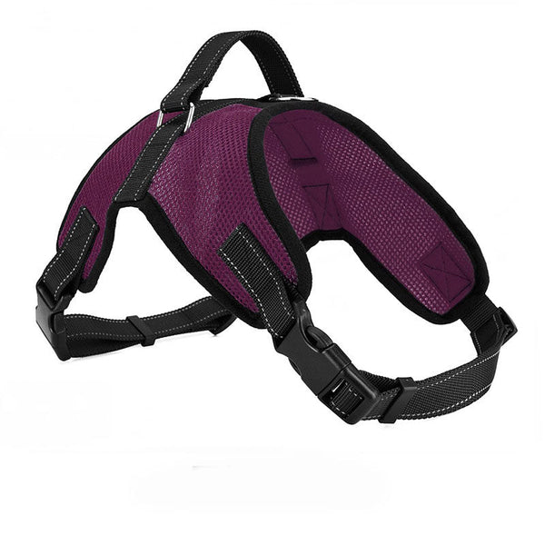 HKM-2085949 Breathable Mesh Dog Harness with Leash - Available in Multiple Sizes and Colors