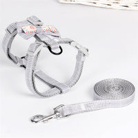 HKM-2086461 Pet Traction Rope with Fashionable Lattice Design for Small to Medium Dogs