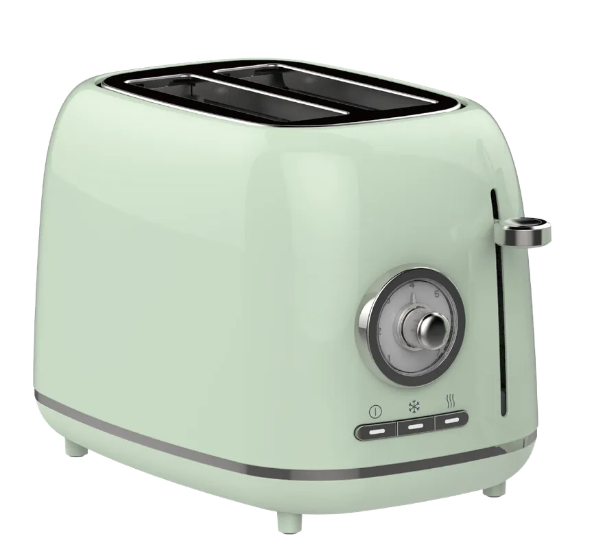 HKM-208659 Stainless Steel 2-Slice Commercial Bagel and Bread Toaster with Logo
