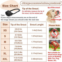 HKM-2088125 Comfortable Mesh Muzzle for Dogs, Adjustable Design for Safe Drinking and Panting, Prevents Biting and Chewing