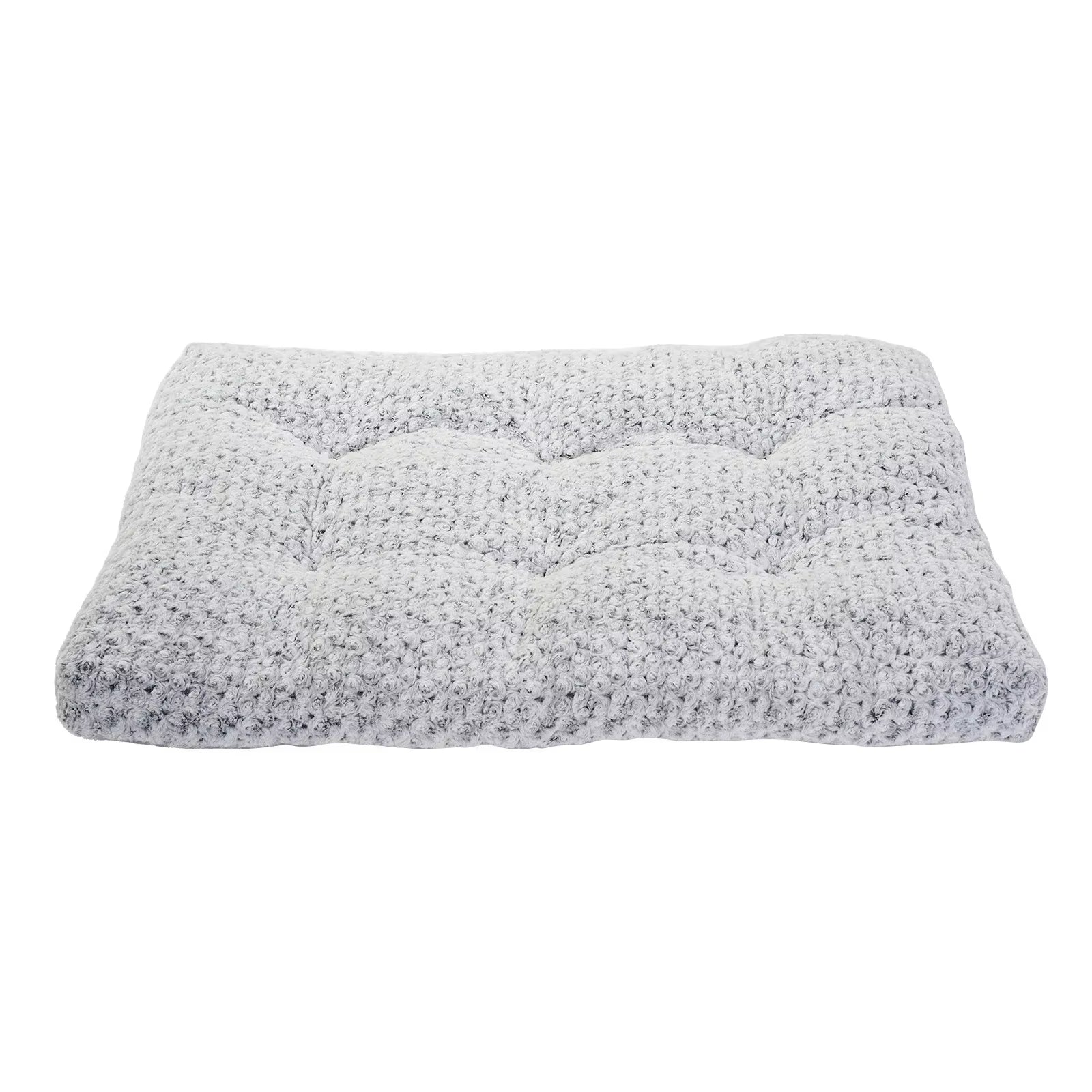 HKM-2088509 Plush Washable Dog Bed with Anti-Slip Base for Comfort and Support - Ideal for Home and Travel
