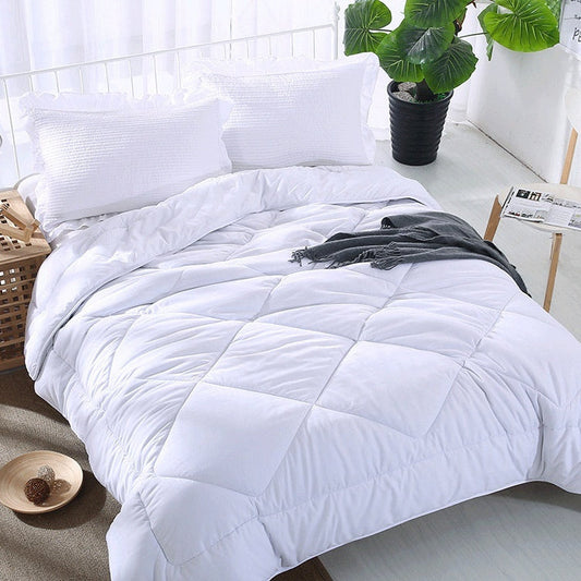 HKM-208915 Four Seasons Lightweight Duck Down Cotton Quilt - Multiple Sizes Available