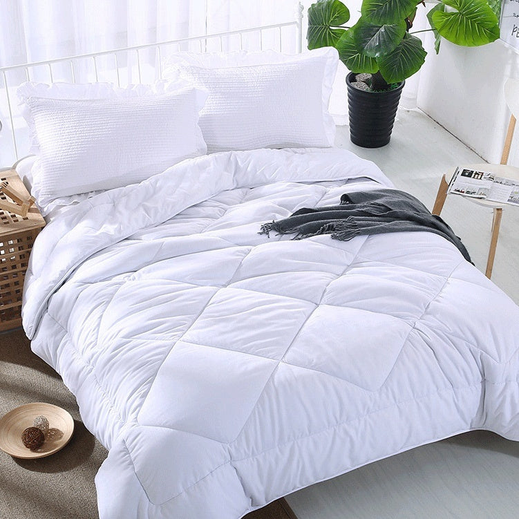 HKM-208915 Four Seasons Lightweight Duck Down Cotton Quilt - Multiple Sizes Available