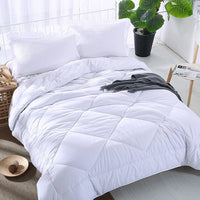 HKM-208915 Four Seasons Lightweight Duck Down Cotton Quilt - Multiple Sizes Available