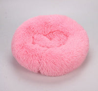HKM-2090685 Warm Plush Round Doghouse for Autumn and Winter - Various Sizes Available