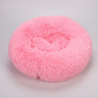 HKM-2090685 Warm Plush Round Doghouse for Autumn and Winter - Various Sizes Available