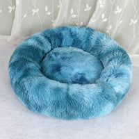 HKM-2090685 Warm Plush Round Doghouse for Autumn and Winter - Various Sizes Available