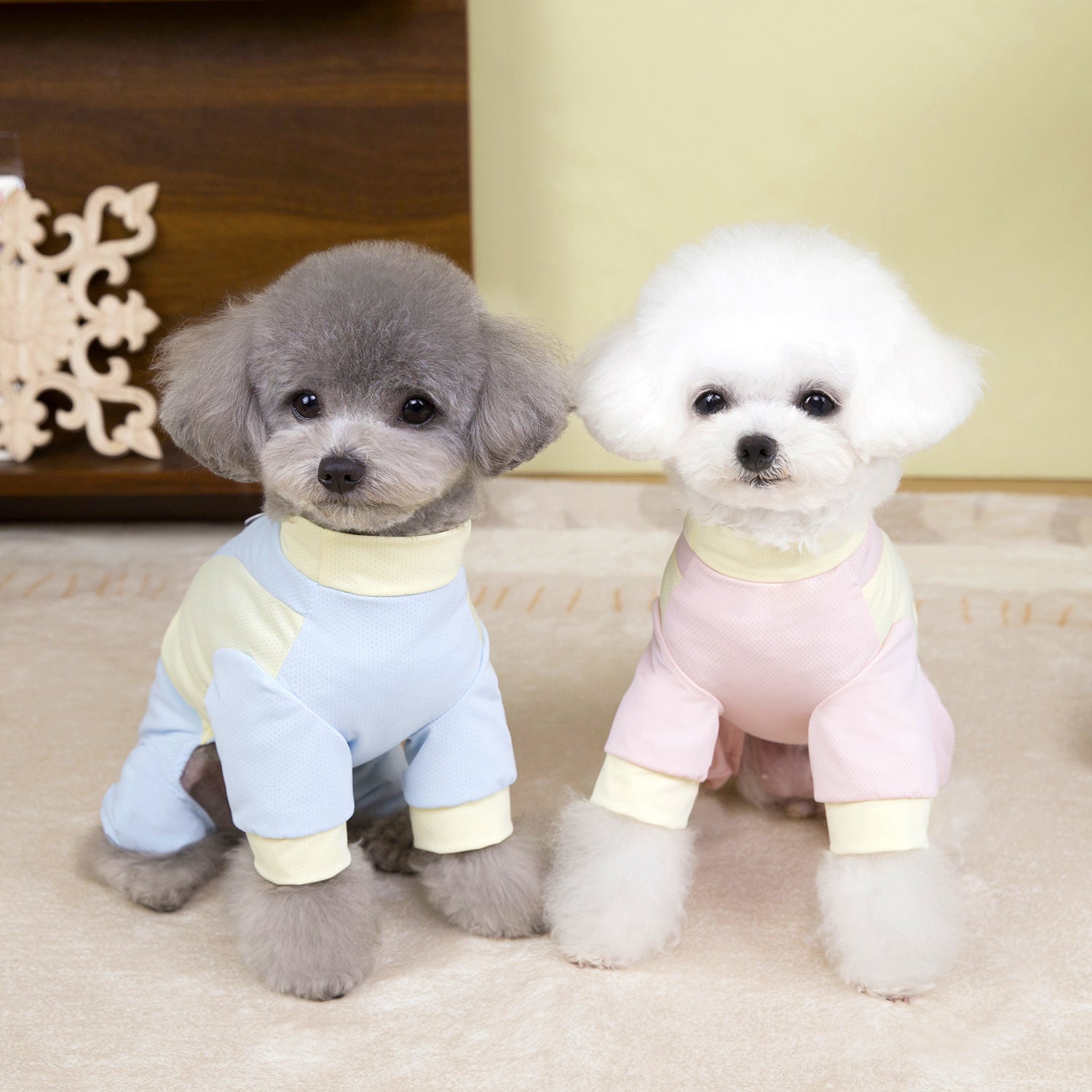 HKM-2091197 Lightweight Ice Silk Mesh Anti-Pet Sun Protection Suit for Pets