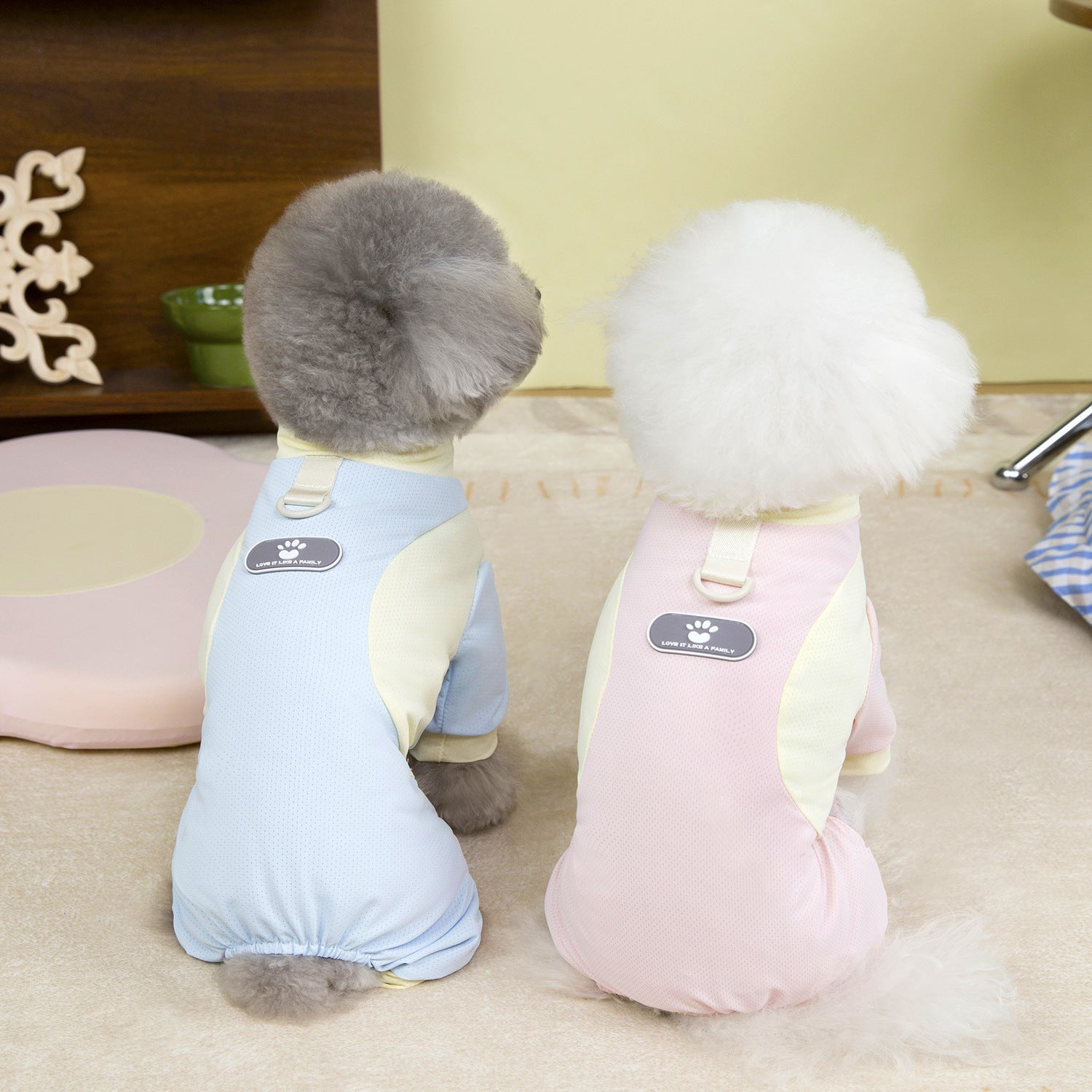 HKM-2091197 Lightweight Ice Silk Mesh Anti-Pet Sun Protection Suit for Pets