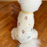 HKM-2092989 Sherry VIP Leisure Four-Legged Clothing for Small Dogs - Toast Color, XS to XL Sizes Available