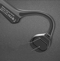 HKM-209299 Wireless Bone Conduction Bluetooth Headset with Battery Display and Voice Control - Stereo Sound