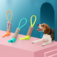HKM-2093245 Durable TPR Chew Toy for Dogs - Teeth Cleaning and Molar Care
