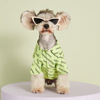 HKM-2094781 Casual Cotton Dog Shirt Costume for Shiba Inu, Bichon Frise - Sizes S to XXL
